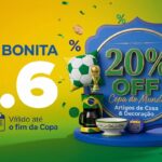 Promoção de móveis e decoração no Mercado Livre 6.6 com selo de 20% de desconto