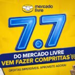 Banner promocional do Mercado Livre 7.7