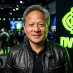 Jensen Huang CEO da Nvidia em apresentação oficial de inteligência artificial