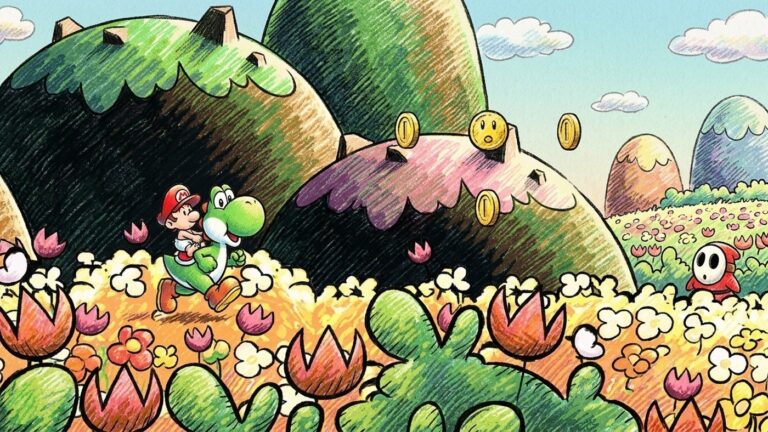 Modo 2 Jogadores Secreto em Yoshi\'s Island no Super Nintendo