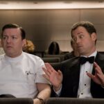 Cena do filme Ghost Town com Ricky Gervais