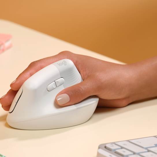 Mouse Sem Fio Ergonômico Vertical Logitech Lift - Imagem 1