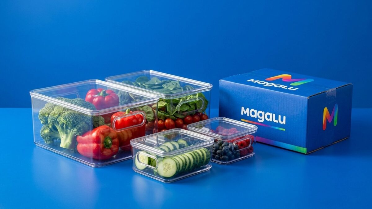 Cupom Magalu Kit Organizador Geladeira Electrolux Sexta 28/08