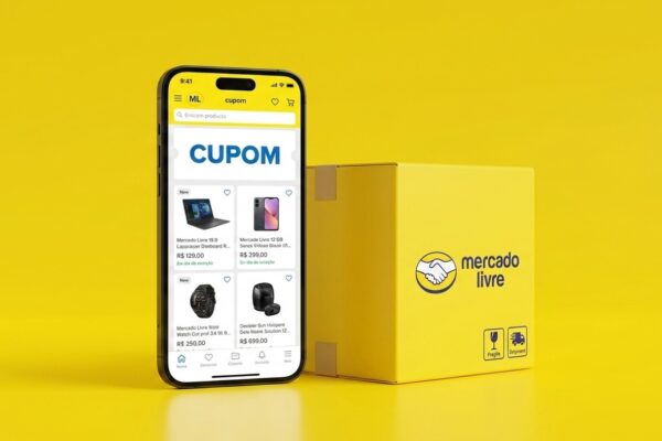 Cupom Mercado Livre 20 OFF Tarde Quinta 27/08