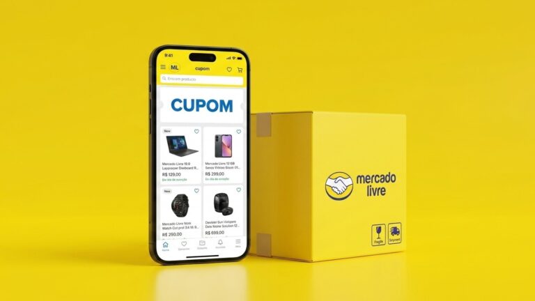 Cupom Mercado Livre 20 OFF Tarde Quinta 27/08