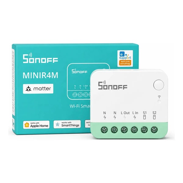 Módulo Relé Inteligente Sonoff Mini R4 Wi-Fi - Imagem 1