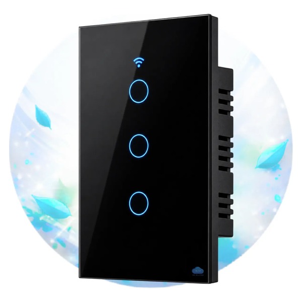 Interruptor Inteligente Touch Tuya Wi-Fi - Imagem 1