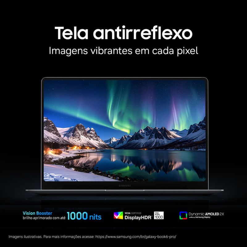 Notebook Samsung Galaxy Book6 Pro 14 - Imagem 2