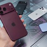 iPhone 18 Pro nas cores Burgundy, Glacier, Silver e Black