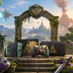 Nintendo Switch 2 Edição Especial The Legend of Zelda 40 Anos com Dock, Pro Controller e Case oficial