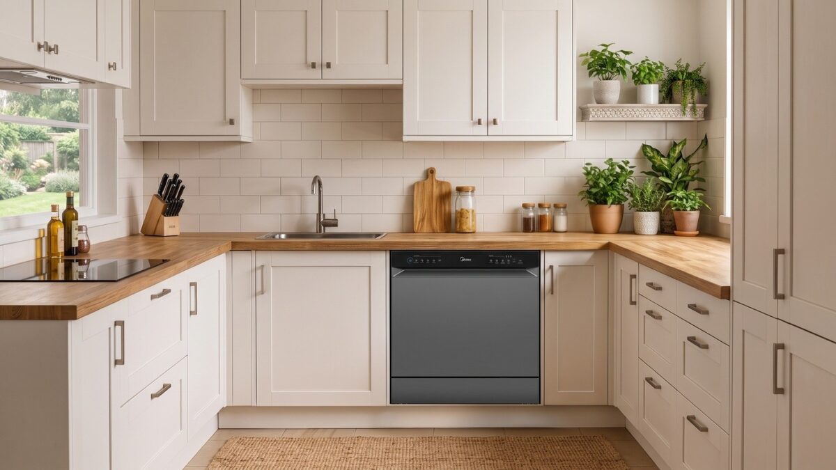 Adeus pia cheia! Magalu ativa cupom de 5% OFF na linha Midea com destaque para lava-louças e lavadoras