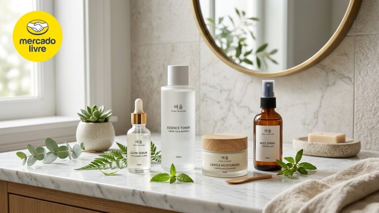 Febre dos cosméticos coreanos: Mercado Livre ativa 15% OFF em K-Beauty e skincare