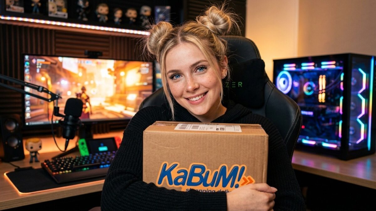KaBuM cupons desconto nintendo switch 2 aiwa boombox elgato wave neo terca-feira