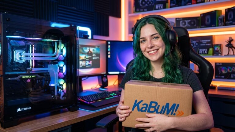 KaBuM cupons desconto upgrade hardware processadores placas mae bambu lab a1 terca-feira