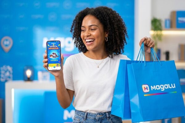 Magalu cupons de desconto de 15 e 30 reais off domingo