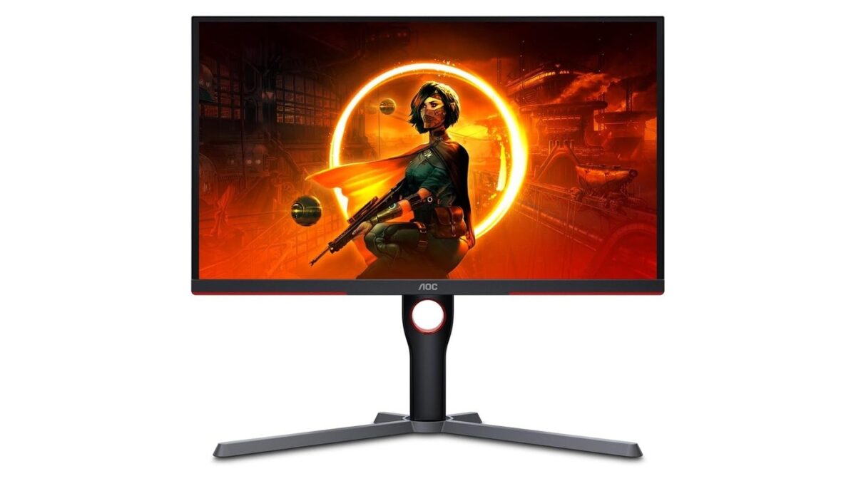 Quase 50% OFF! Monitor Gamer AOC Destiny 24.5" 240Hz despenca para R$ 979 na Amazon