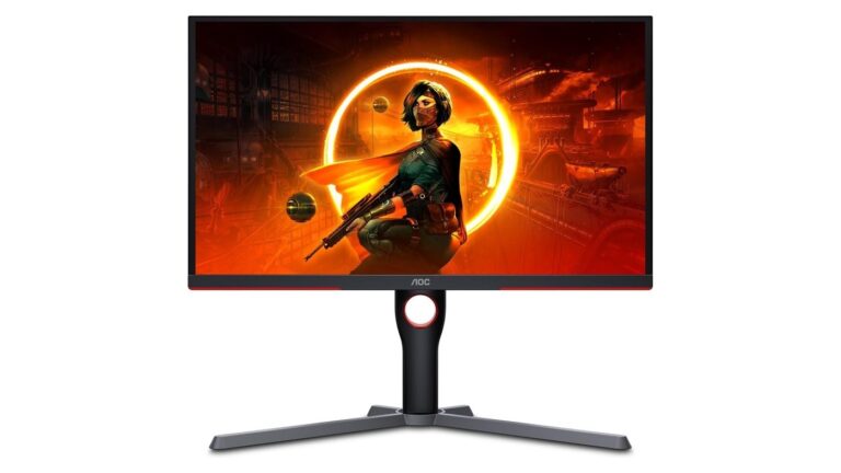 Quase 50% OFF! Monitor Gamer AOC Destiny 24.5" 240Hz despenca para R$ 979 na Amazon