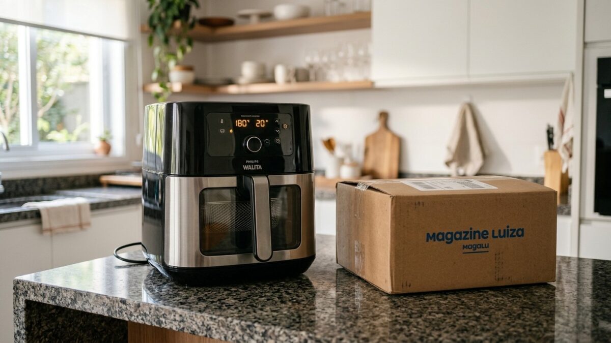 Cozinha prática no precinho: Magazine Luiza libera cupom de R$ 50 OFF na Air Fryer Oven WAP