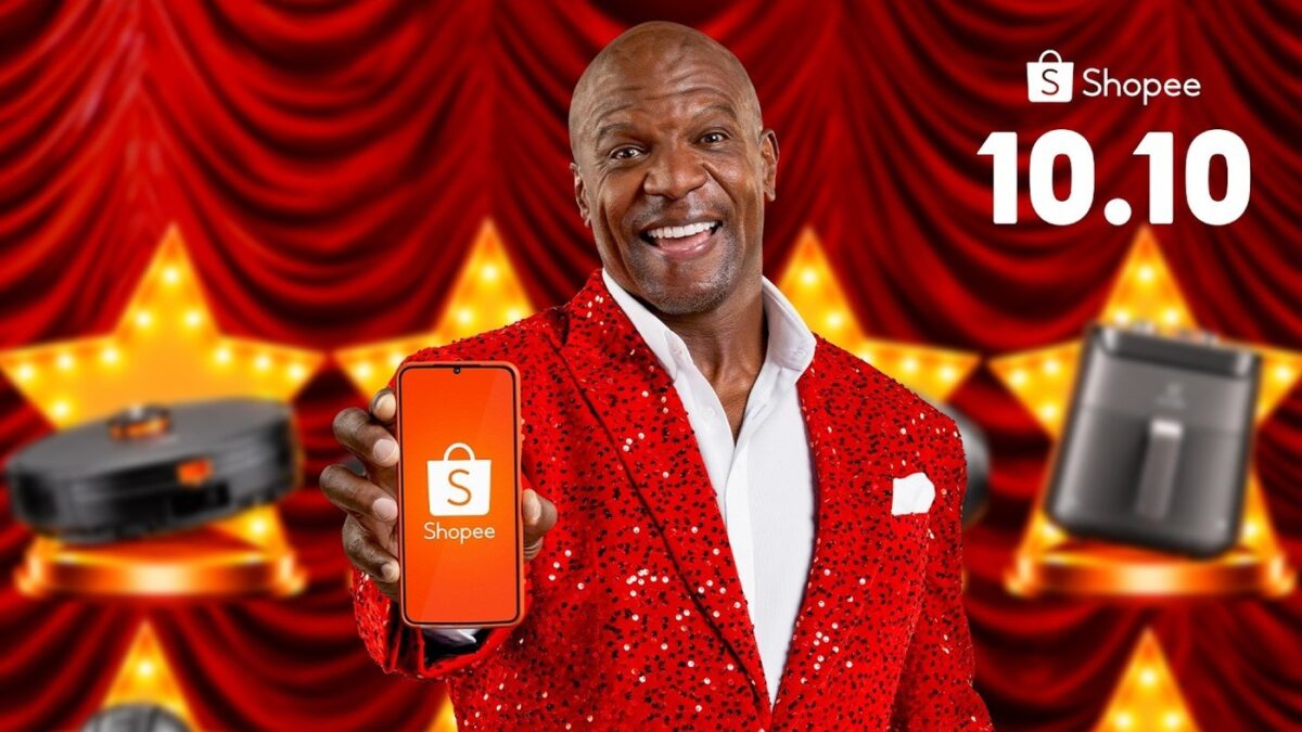Terry Crews Estrela Comercial do 10.10 Festival Lojas Oficiais Shopee