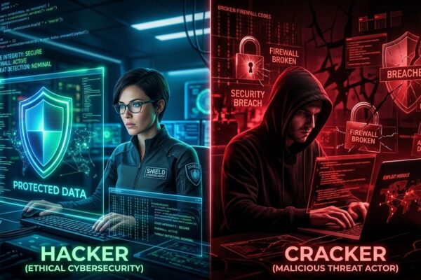 Qual a Diferença Entre Hacker e Cracker? Entenda o Significado, Tipos de Especialistas e Como se Proteger