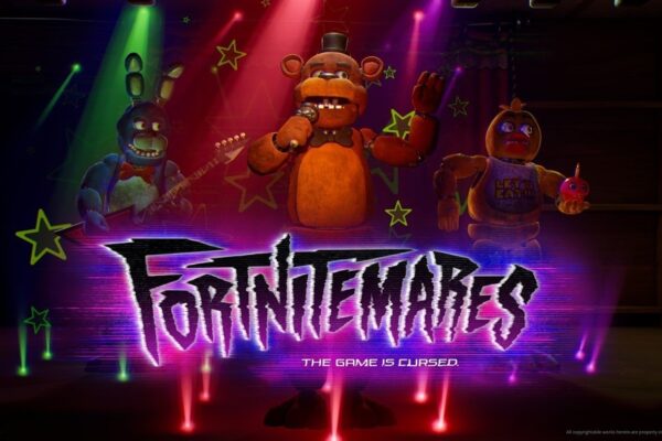 Fortnite x Five Nights at Freddys FNAF Fortnitemares Skins e Pizzaria