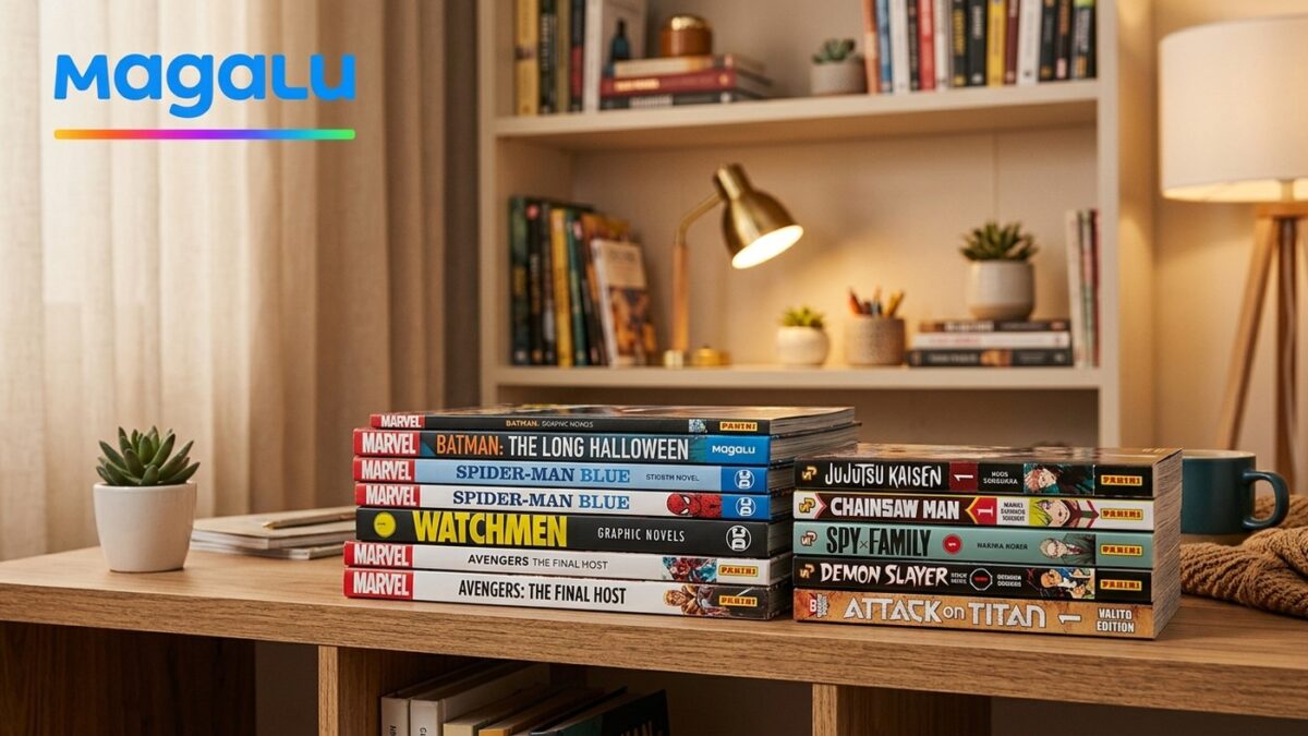 Mangás e HQs com 20% de desconto: Magalu reativa cupom em todo o catálogo Panini no app hoje