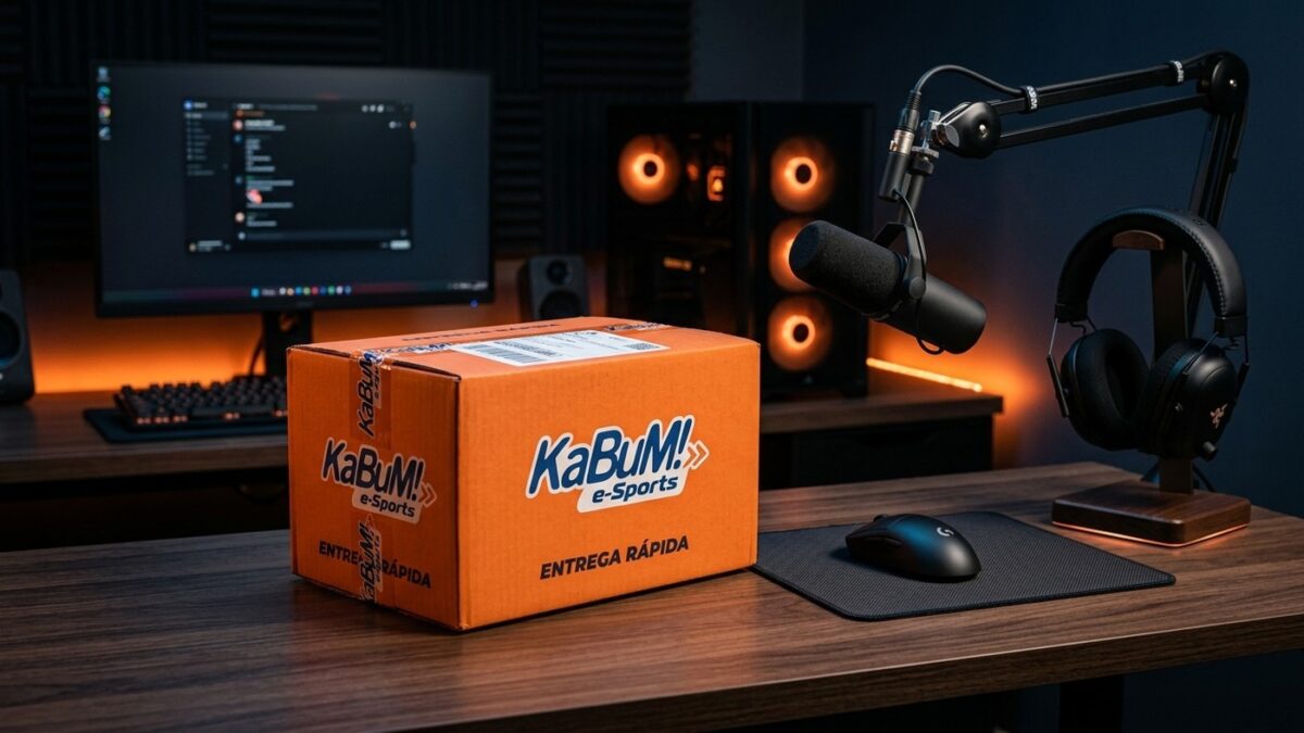 KaBuM! libera combo com 4 cupons e até 30% OFF em mouses, hardware, JBL e kit streamer nesta quarta-feira