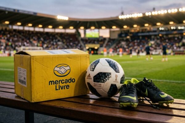 Pós-rodada de futebol: Mercado Livre ativa cupom GOLMELI com 10% OFF em camisas e chuteiras nesta noite
