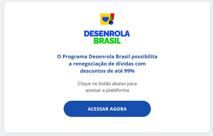 Apresentação com promessa de 99% de desconto