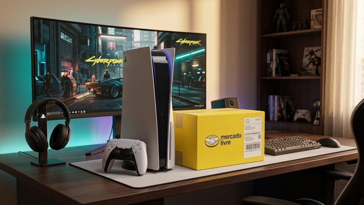 Mercado Livre libera cupom de 15% OFF para jogos e consoles PlayStation 5 neste domingo