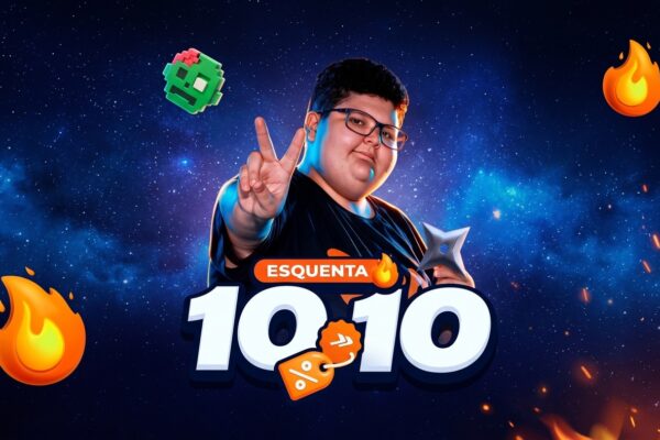 Esquenta Dia das Crianças e 10.10 na KaBuM com cupom de 5% OFF em todo o site