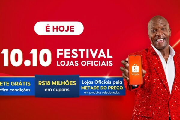 Shopee ativa 9 cupons de desconto na página oficial do festival 10.10