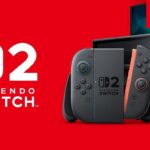 Console Nintendo Switch 2 com controles Joy-Con e dock oficial em alta definição