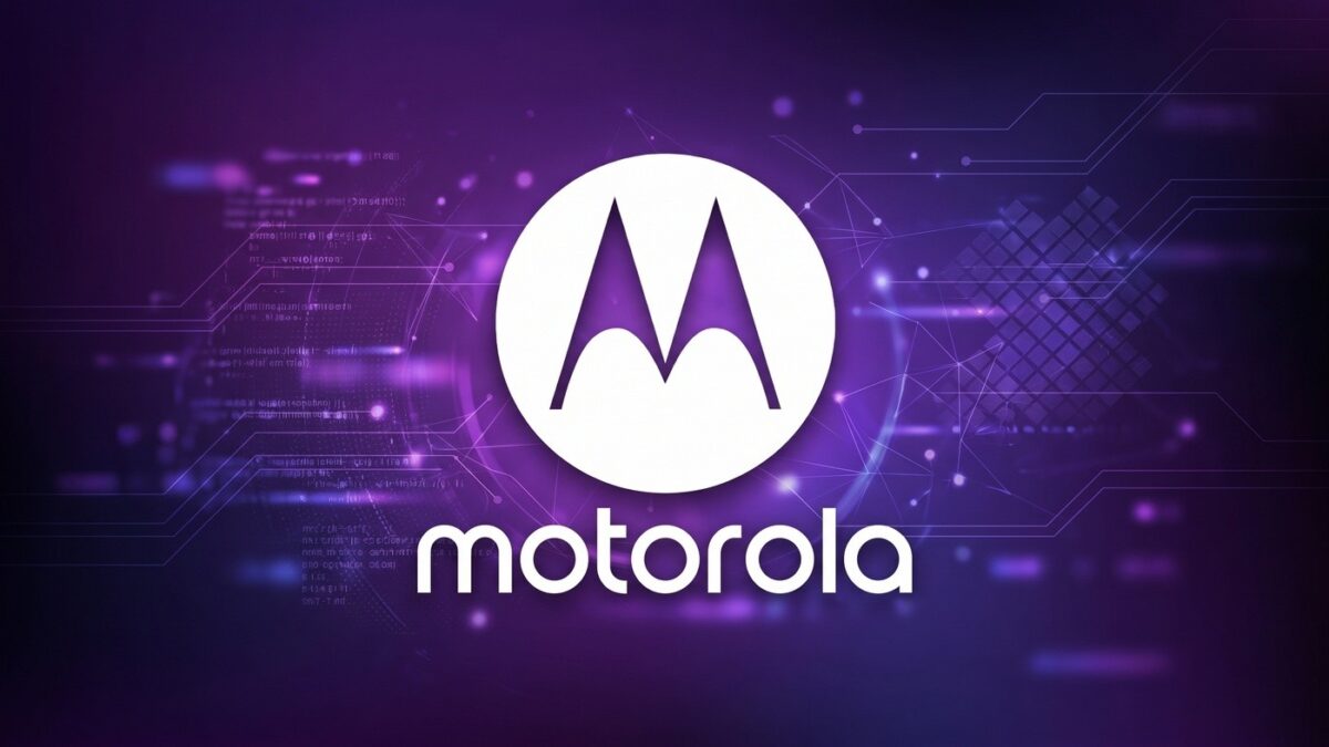 Smartphones premium da Motorola com visual sofisticado e tecnologia de ponta exibidos em destaque