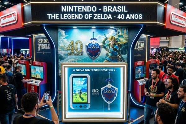 Nintendo Coloca o Brasil no Top 10 Mundial, Garante Mais Estoques de Zelda e Acelera Jogos em PT-BR