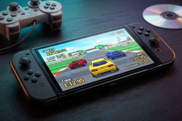 Console Nintendo Switch 2 executando emulador nativo de PlayStation 1