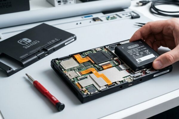 Nintendo Switch 2 Terá Bateria de Troca Fácil pelo Próprio Usuário; Nintendo Publica Guia Oficial