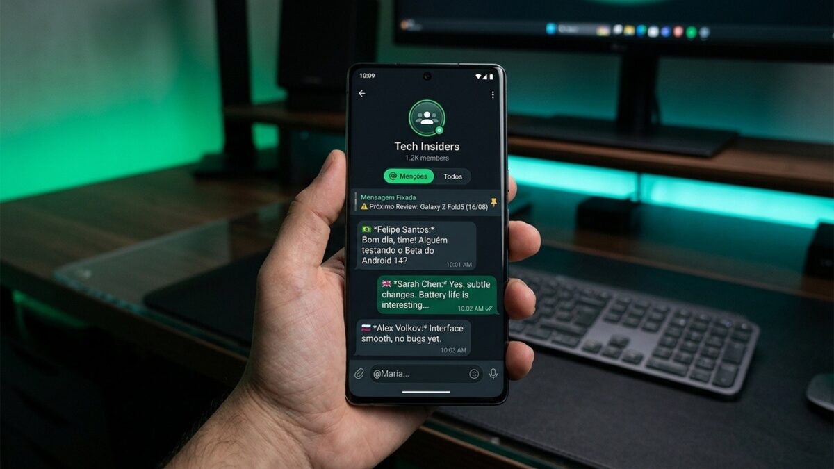 WhatsApp anuncia quatro novos recursos para facilitar o gerenciamento de bate-papos em grupo